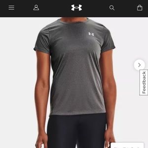 Small Women's UA Velocity Solid Crew Short Sleeve